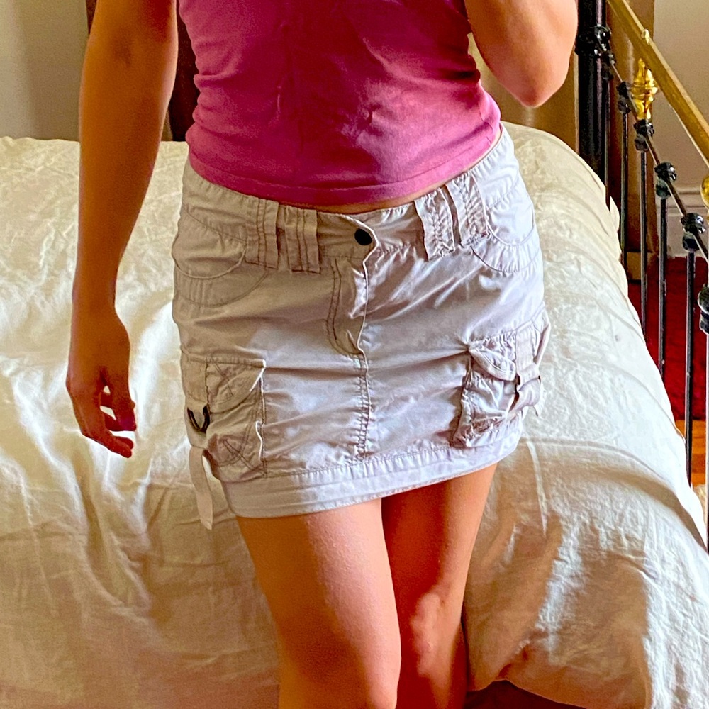 Vintage American Eagle Mini Cargo Skirt